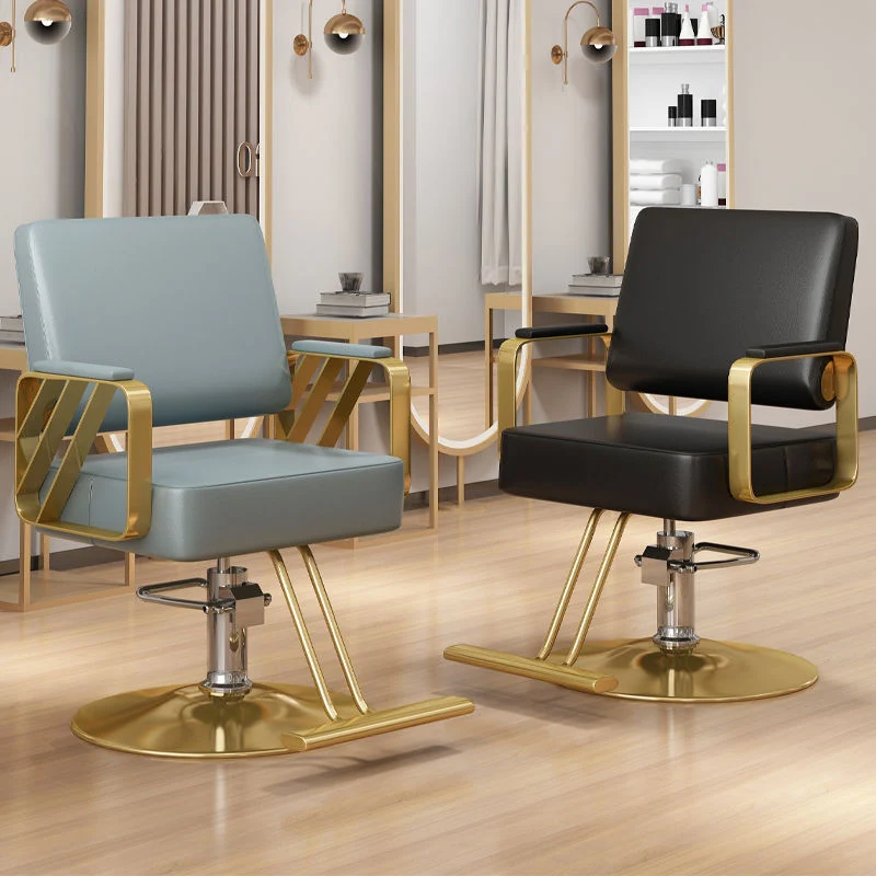 Modern Minimalist Stainless Steel Iron Electroplated Silver Faux Nappa Leather Sponge Chair Backrest Armrest Swivel For Living Room