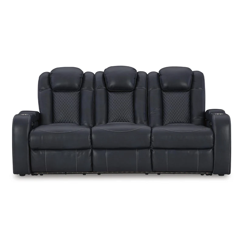 Signature Design by Ashley Fyne-Dyme 3660315 Power Reclining Sofa with Adjustable Headrest