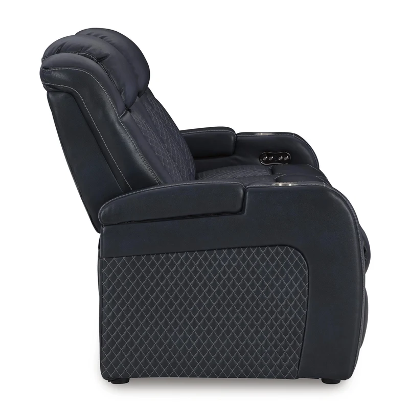 Signature Design by Ashley Fyne-Dyme 3660315 Power Reclining Sofa with Adjustable Headrest