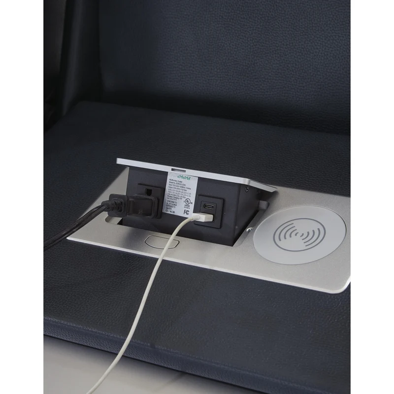 Signature Design by Ashley Fyne-Dyme 3660315 Power Reclining Sofa with Adjustable Headrest