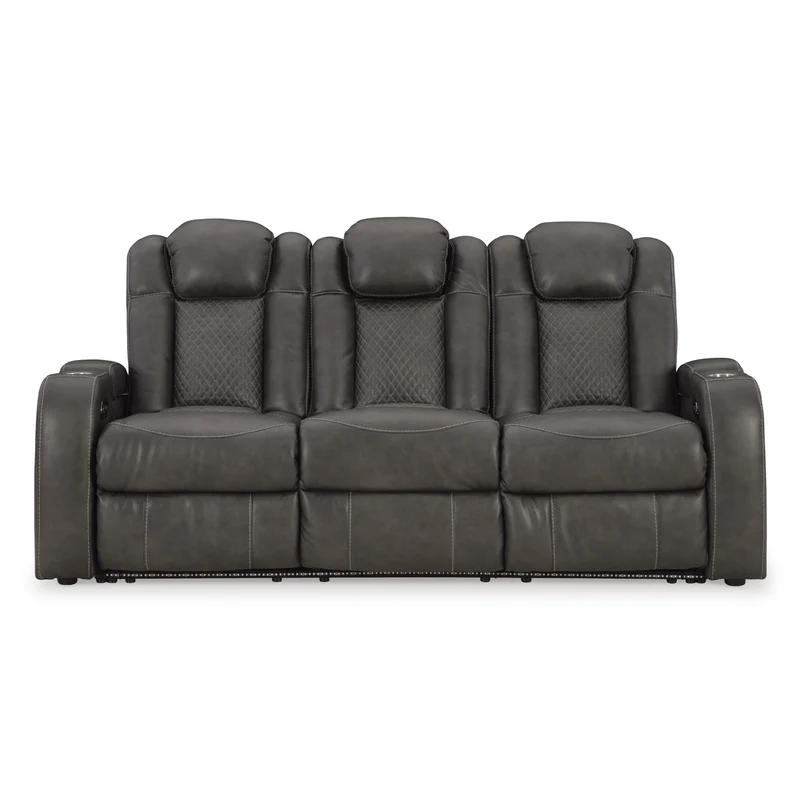 Signature Design by Ashley Fyne-Dyme 3660215 Power Reclining Sofa with Adjustable Headrest