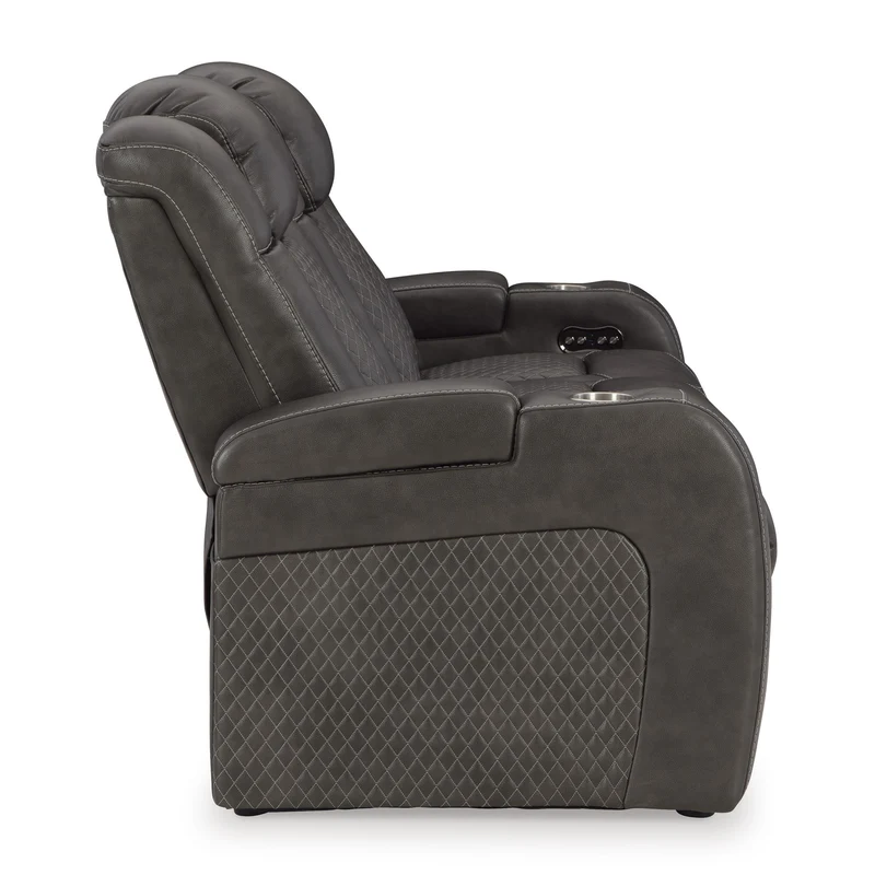 Signature Design by Ashley Fyne-Dyme 3660215 Power Reclining Sofa with Adjustable Headrest
