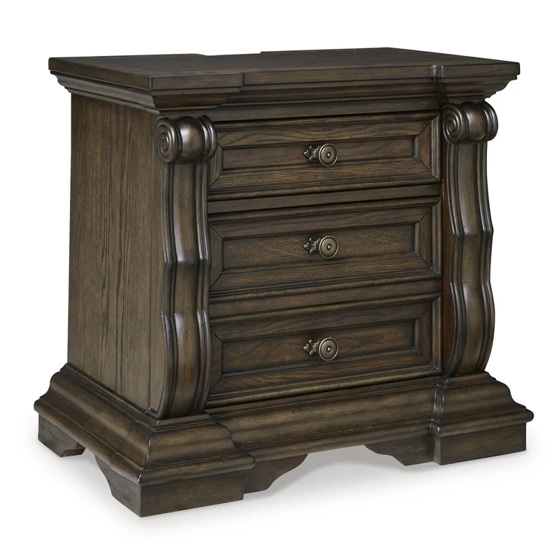 Signature Design by Ashley Maylee B947-93 Three Drawer Night Stand