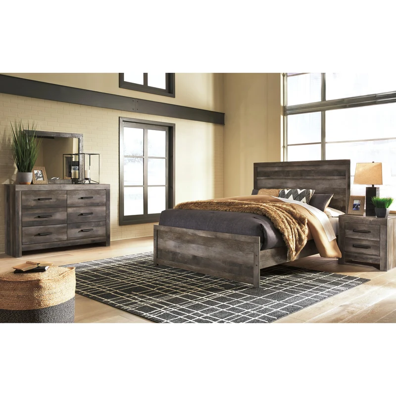 Signature Design by Ashley Wynnlow B440B25 6 pc Queen Panel Bedroom Set
