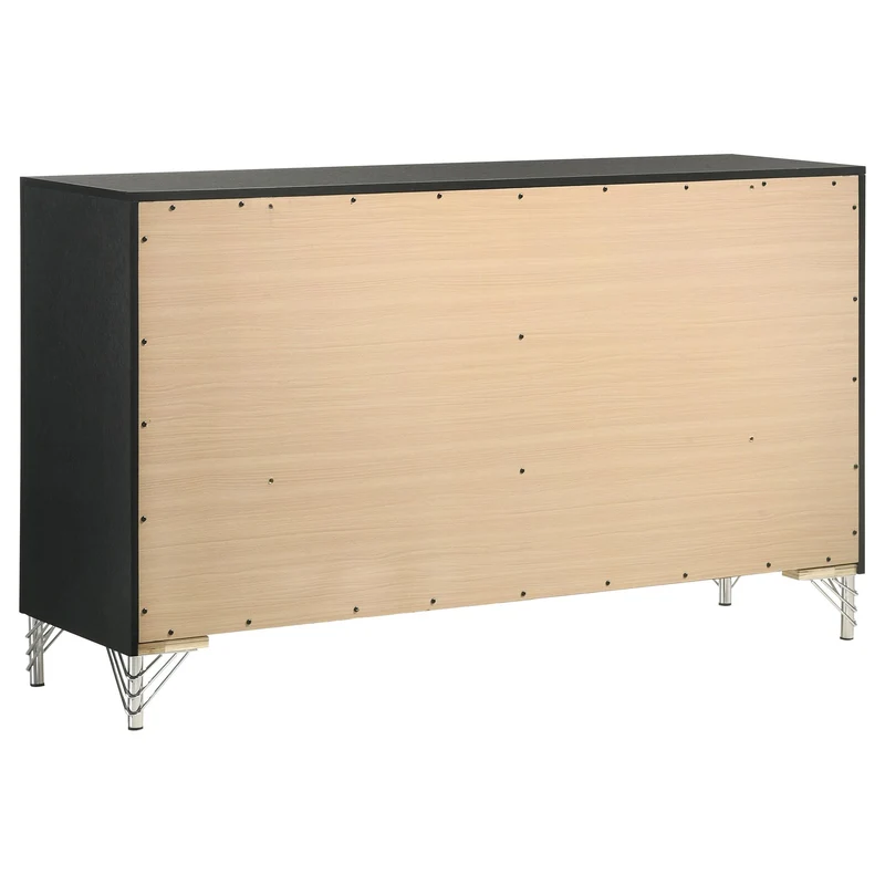 Coaster Furniture Lucia 224993 6-Drawer Dresser Cabinet - Black