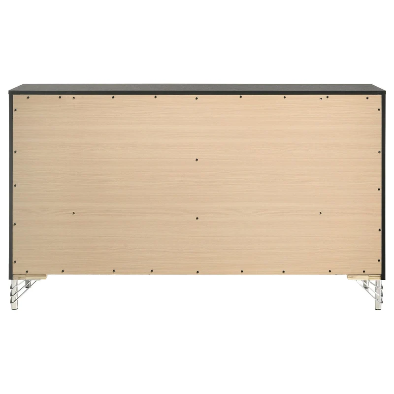 Coaster Furniture Lucia 224993 6-Drawer Dresser Cabinet - Black
