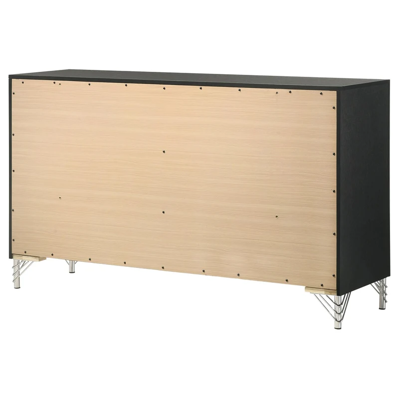Coaster Furniture Lucia 224993 6-Drawer Dresser Cabinet - Black