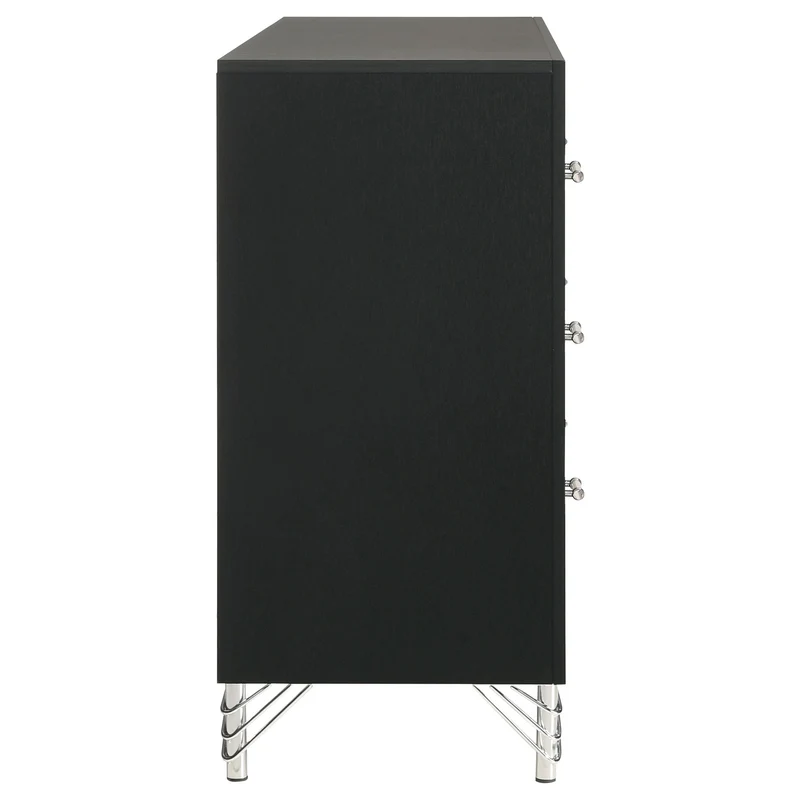 Coaster Furniture Lucia 224993 6-Drawer Dresser Cabinet - Black