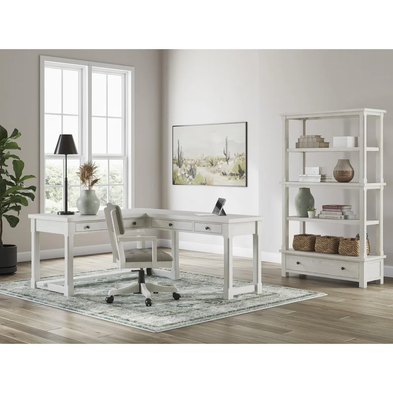 Signature Design by Ashley Robbinsdale H742H1 L-Shaped Home Office Desk