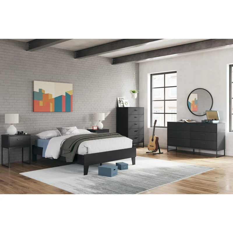 Signature Design by Ashley Socalle EB1865-231 Six Drawer Dresser