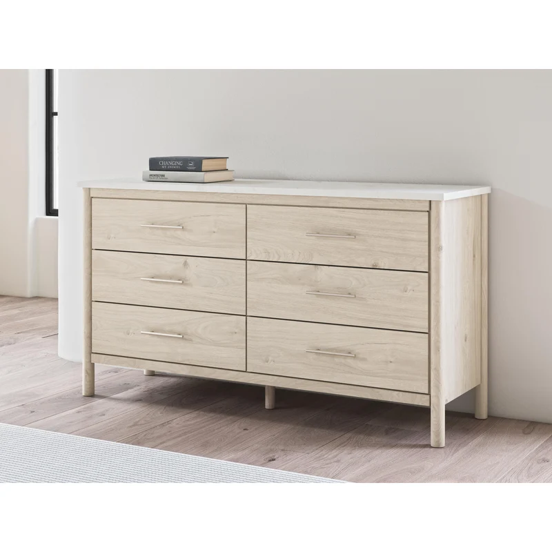 Signature Design by Ashley Cadmori B2615-231 Six Drawer Dresser