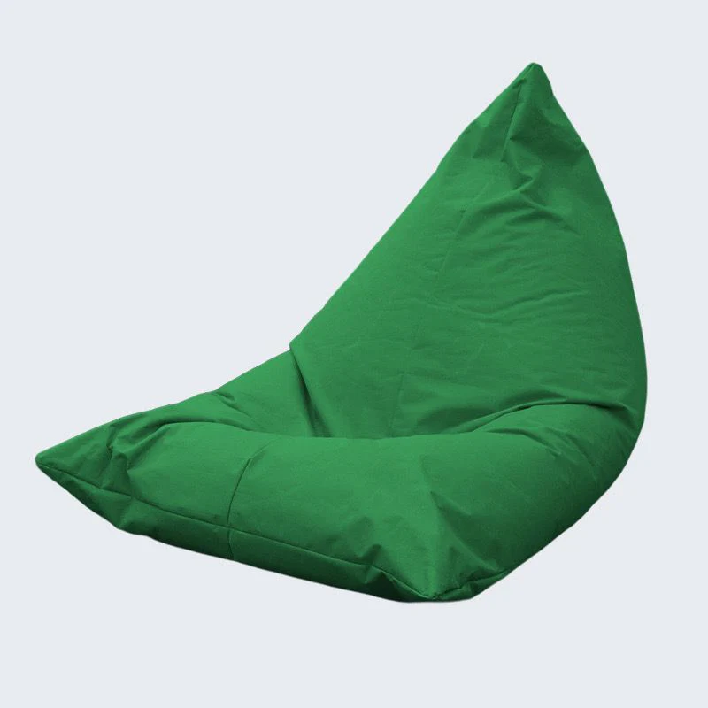 Contemporary Coastal Waterproof Triangle Polyester Fabric & EPS Outdoor Detachable Lazy Sofa Backrest Armless For Garden