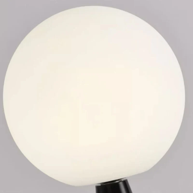 Modern Minimalist Round Resin Acrylic 1-Light Standing Floor Lamp For Living Room