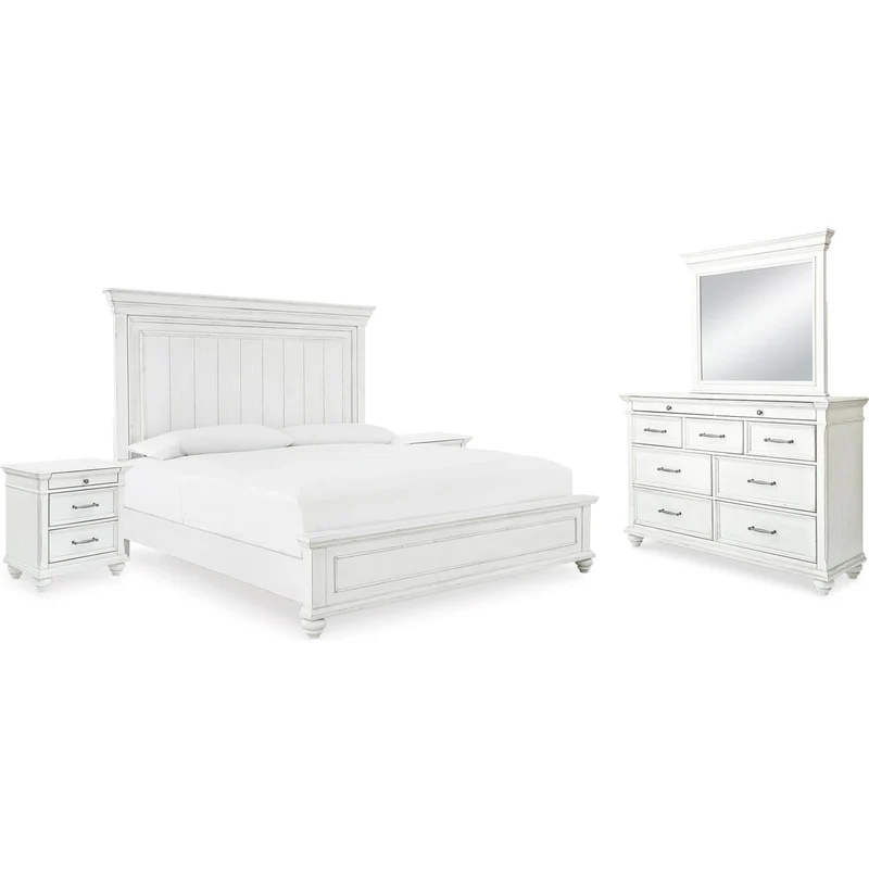 Benchcraft Kanwyn B777B28 7 pc Queen Panel Bedroom Set