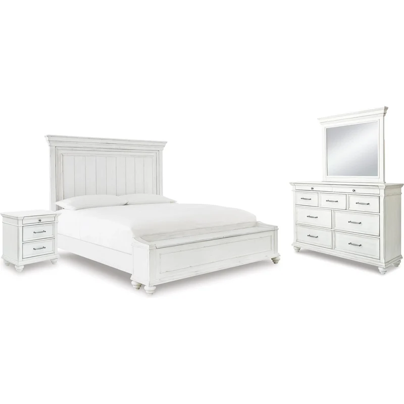 Benchcraft Kanwyn B777B19 6 pc Queen Panel Bedroom Set