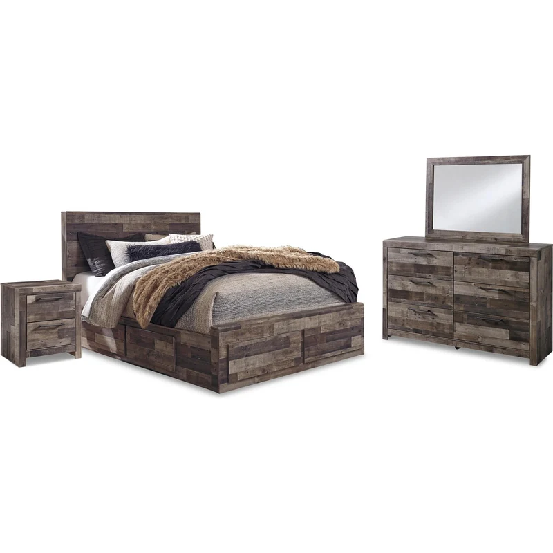 Benchcraft Derekson B200B61 7 pc Queen Panel Bedroom Set