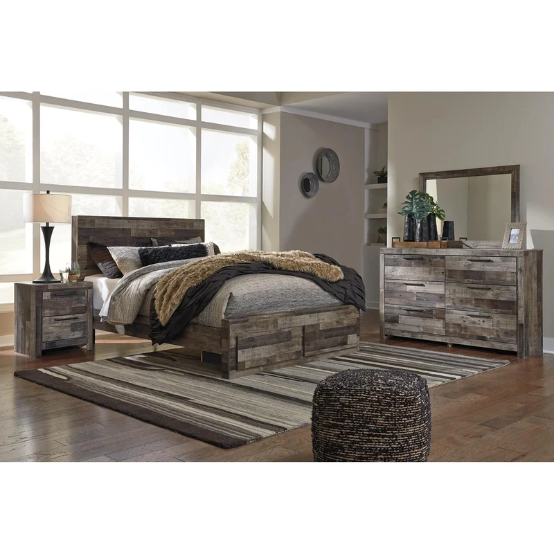 Benchcraft Derekson B200B49 7 pc Queen Panel Bedroom Set