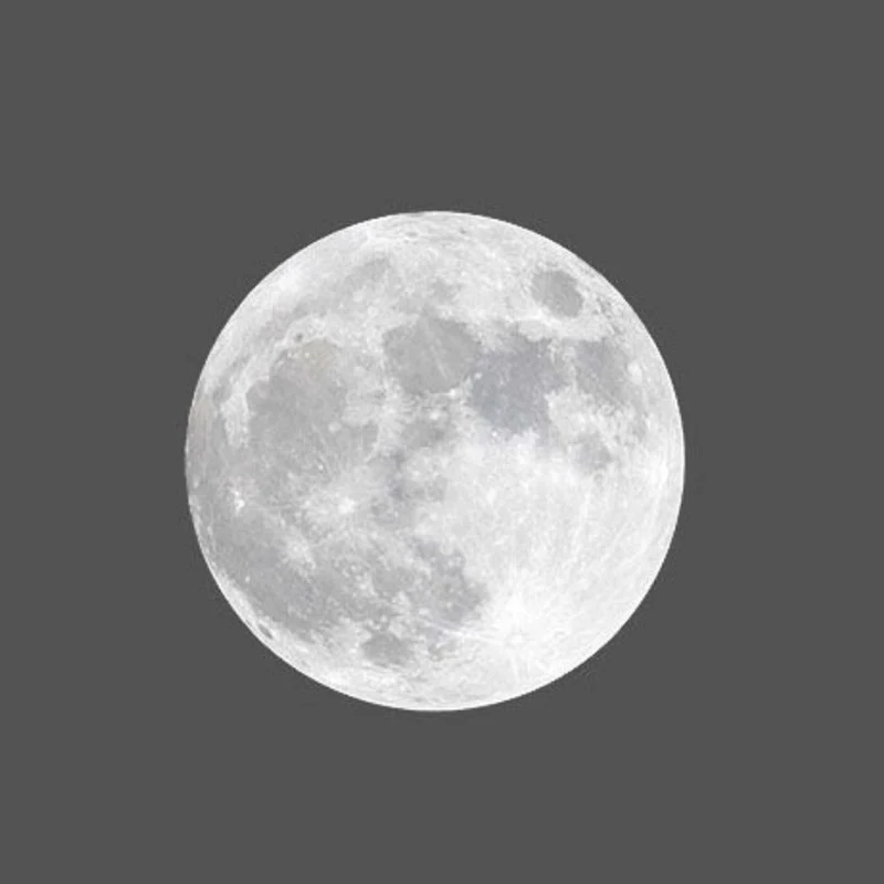 Contemporary Simplicity Magnetic Levitation 3D Printing PLA Moon Shade LED Table Lamp Night Light For Bedroom