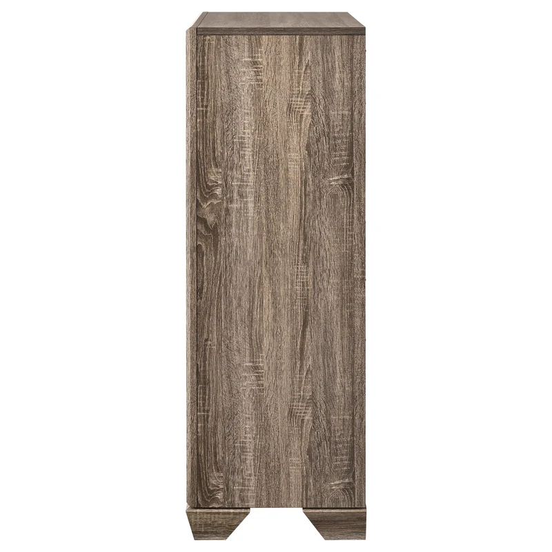 Coaster Furniture Kauffman 204195 5-Drawer Bedroom Chest - Washed Taupe