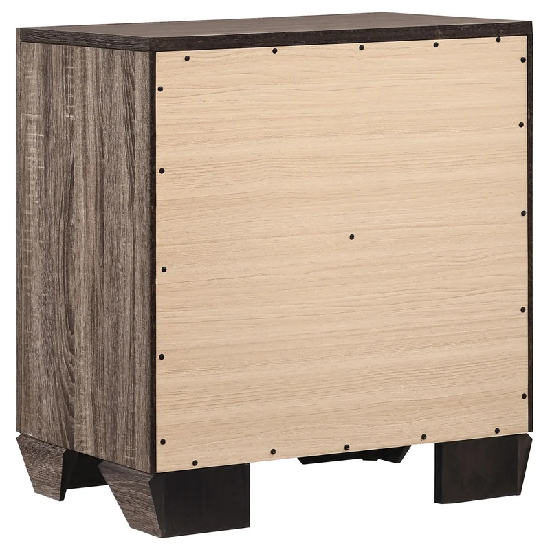 Coaster Furniture Kauffman 204192 2-Drawer Nightstand - Washed Taupe