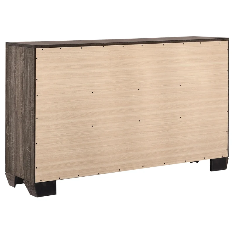 Coaster Furniture Kauffman 204193 6-Drawer Dresser - Washed Taupe