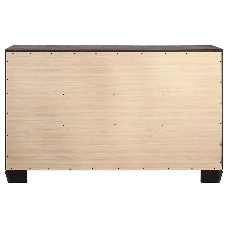 Coaster Furniture Kauffman 204193 6-Drawer Dresser - Washed Taupe