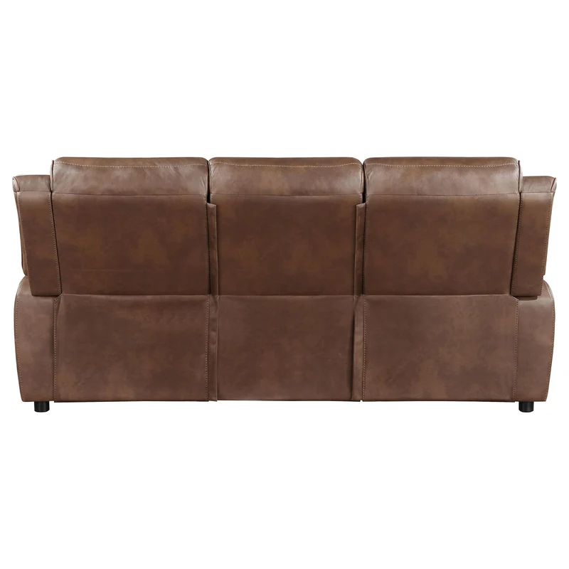 Coaster Furniture Ellington 508281 Upholstered Padded Arm Sofa - Dark Brown