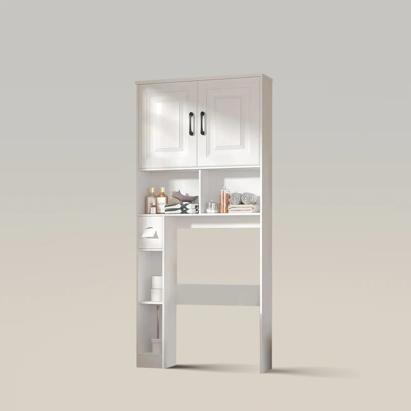 Farmhouse Over The Toilet Storage Cabinet for Bathroom