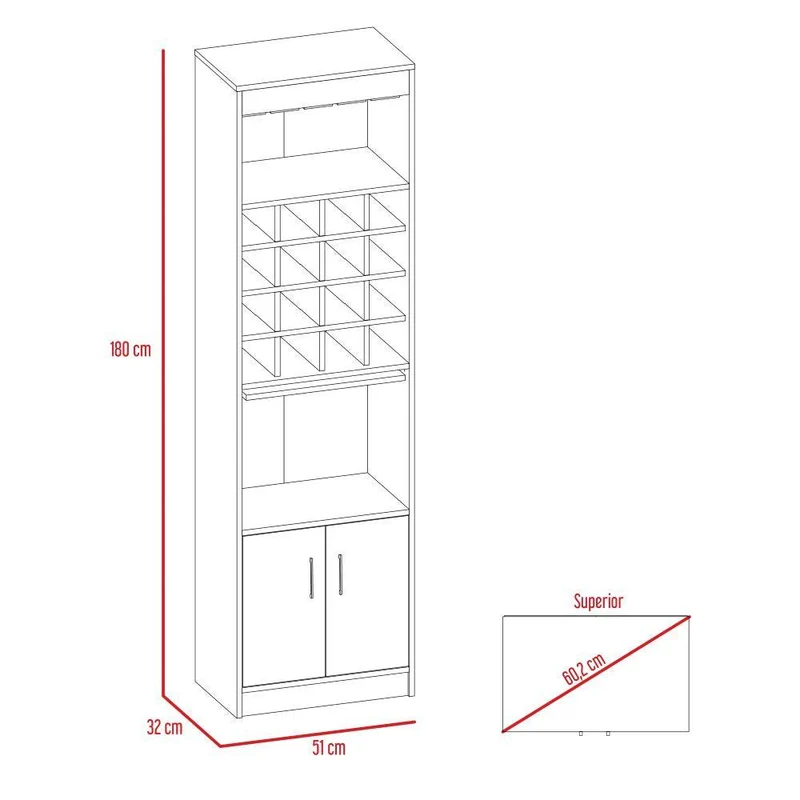 Combo para Sala Palmira, Incluye Mesa para TV y Bar
