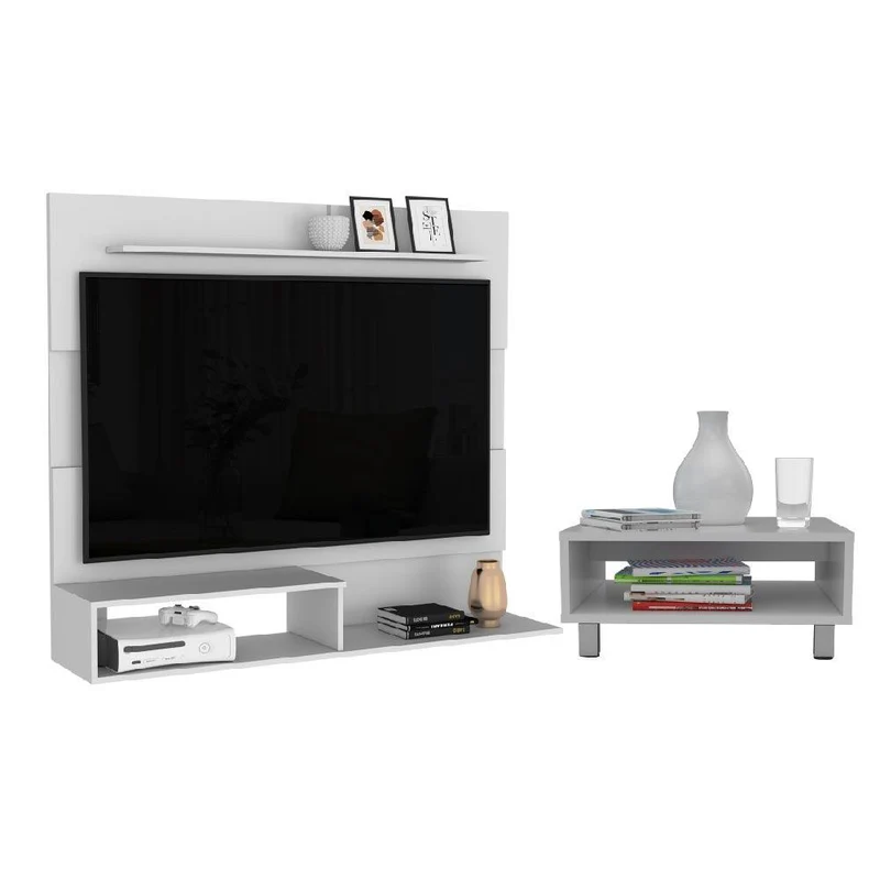 Combo para Sala Kent, Incluye Panel de TV y Mesa de Centro