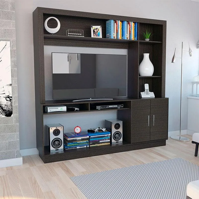 Combo para Sala Apeninos, Incluye Mesa para TV y Escritorio