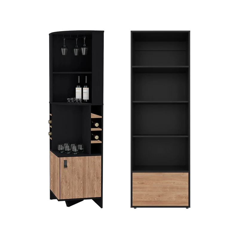 Combo para Sala Aluvik, Incluye Biblioteca y Bar