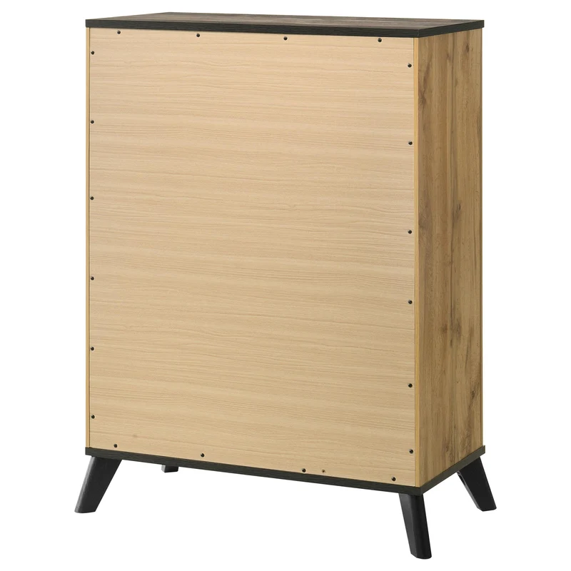 Coaster Furniture Kaywood 225005 4-Drawer Bedroom Chest of Drawers - Natural Pine