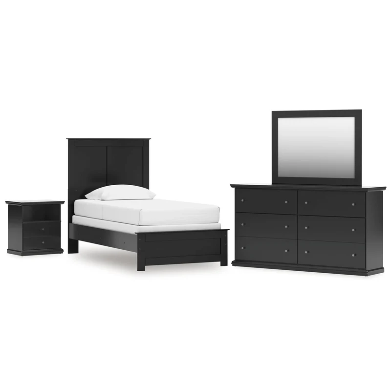 Signature Design by Ashley Maribel B138B61 6 pc Twin Panel Bedroom Set