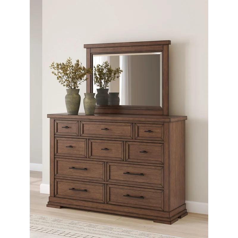 Signature Design by Ashley Taffenbrook B849B1 Dresser and Mirror