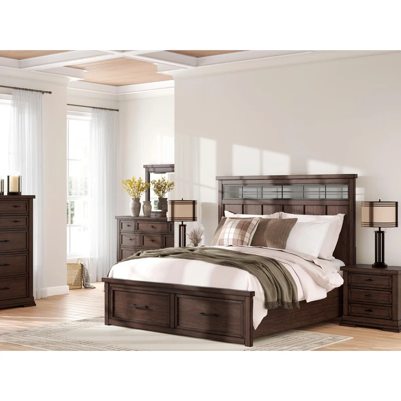 Signature Design by Ashley Taffenbrook B849B1 Dresser and Mirror