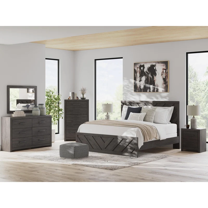 Signature Design by Ashley Prendonea B3789B1 Dresser and Mirror