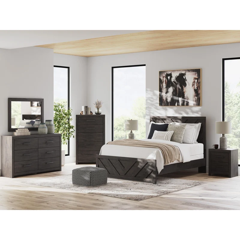 Signature Design by Ashley Prendonea B3789B1 Dresser and Mirror