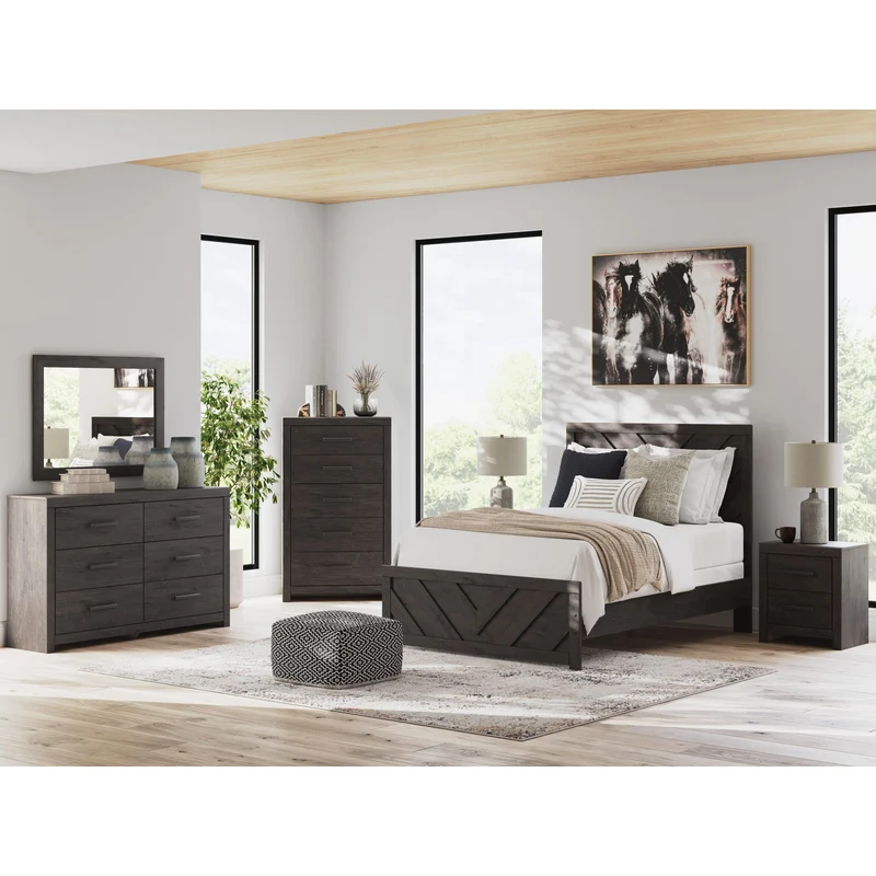 Signature Design by Ashley Prendonea B3789B1 Dresser and Mirror