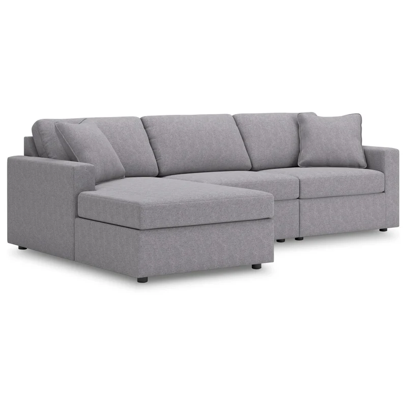 Signature Design by Ashley Modmax 92104S17 3 pc Sectional Chaise Sofa
