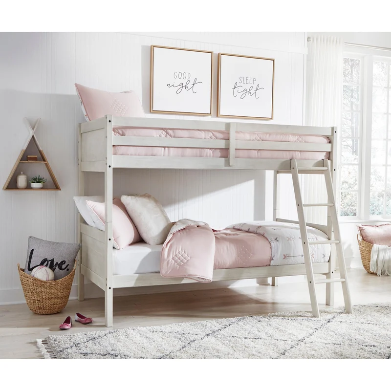 Signature Design by Ashley Robbinsdale B742-59 Twin/Twin Bunk Bed w/Ladder