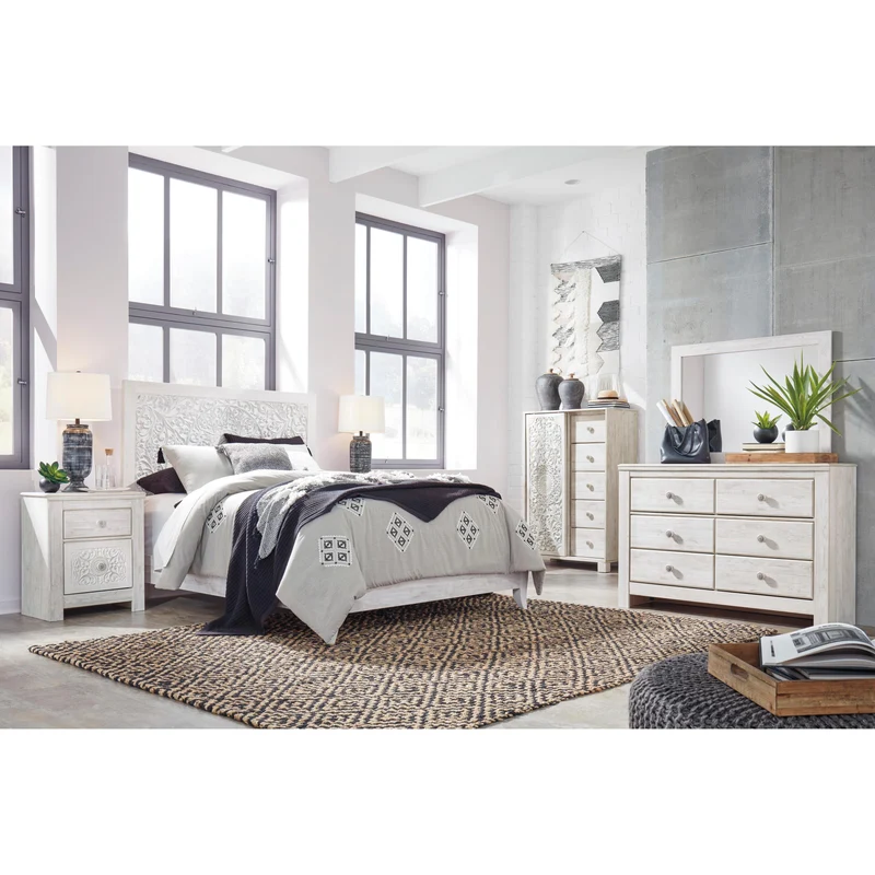 Signature Design by Ashley Paxberry B181B16 6 pc Queen Panel Bedroom Set