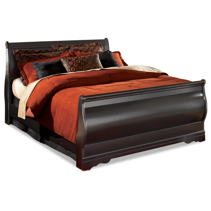 Signature Design by Ashley Huey Vineyard B128B15 7 pc Queen Sleigh Bedroom Set