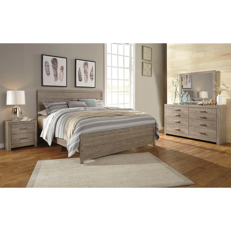 Signature Design by Ashley Culverbach B070B15 6 pc King Panel Bedroom Set