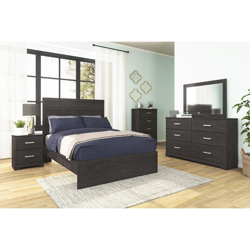 Signature Design by Ashley Belachime B2589 6 pc Full Panel Bedroom Set
