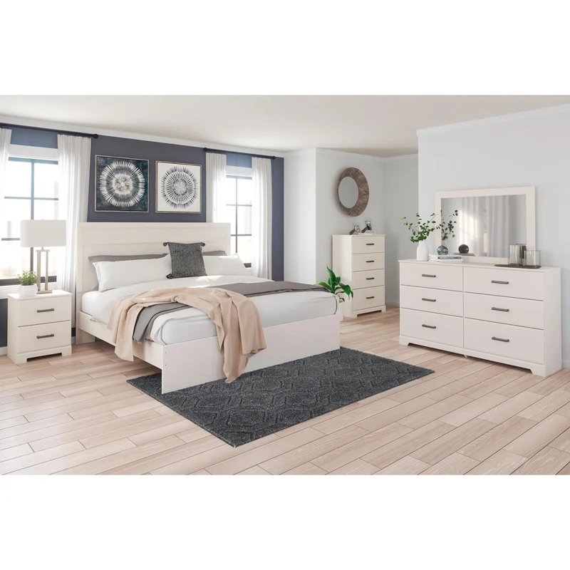 Signature Design by Ashley Stelsie B2588 6 pc King Panel Bedroom Set