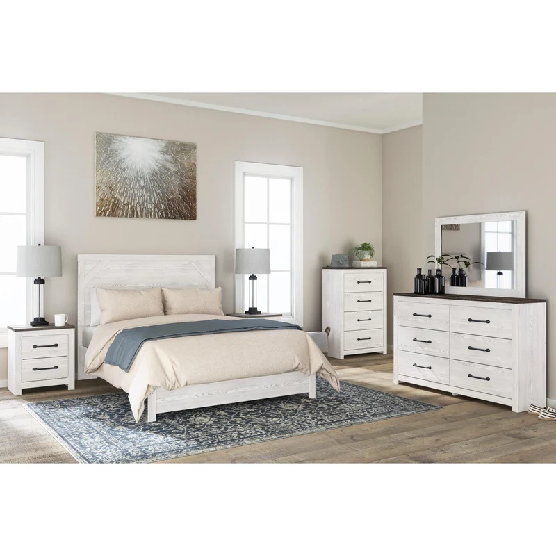 Signature Design by Ashley Gerridan B1190 6 pc Queen Panel Bedroom Set