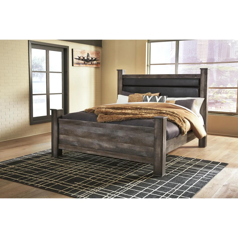 Signature Design by Ashley Wynnlow B440 5 pc King Poster Bedroom Set