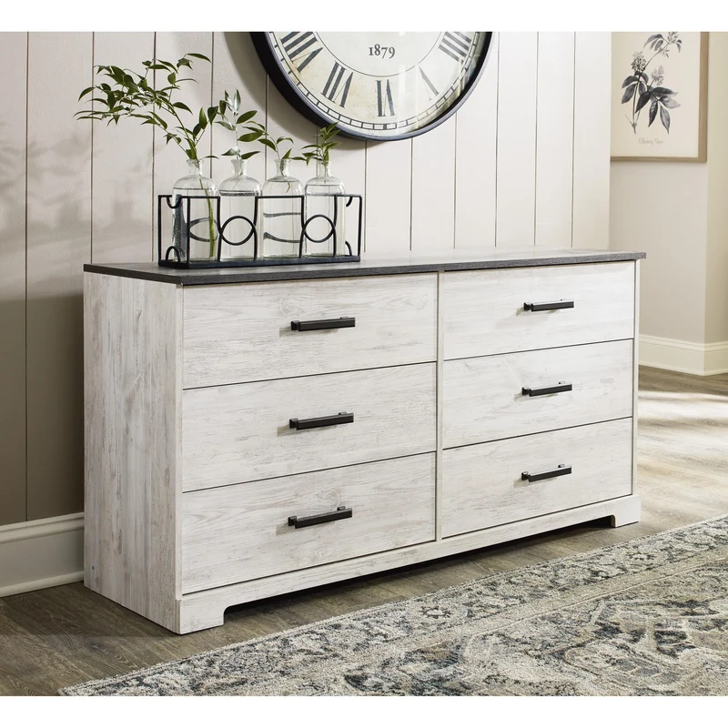 Signature Design by Ashley Shawburn EB4121-231 Six Drawer Dresser