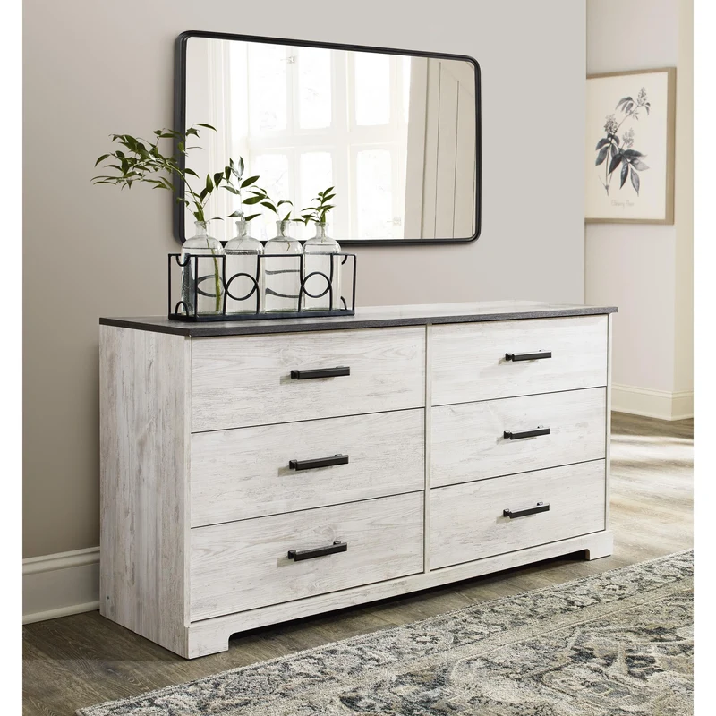 Signature Design by Ashley Shawburn EB4121-231 Six Drawer Dresser